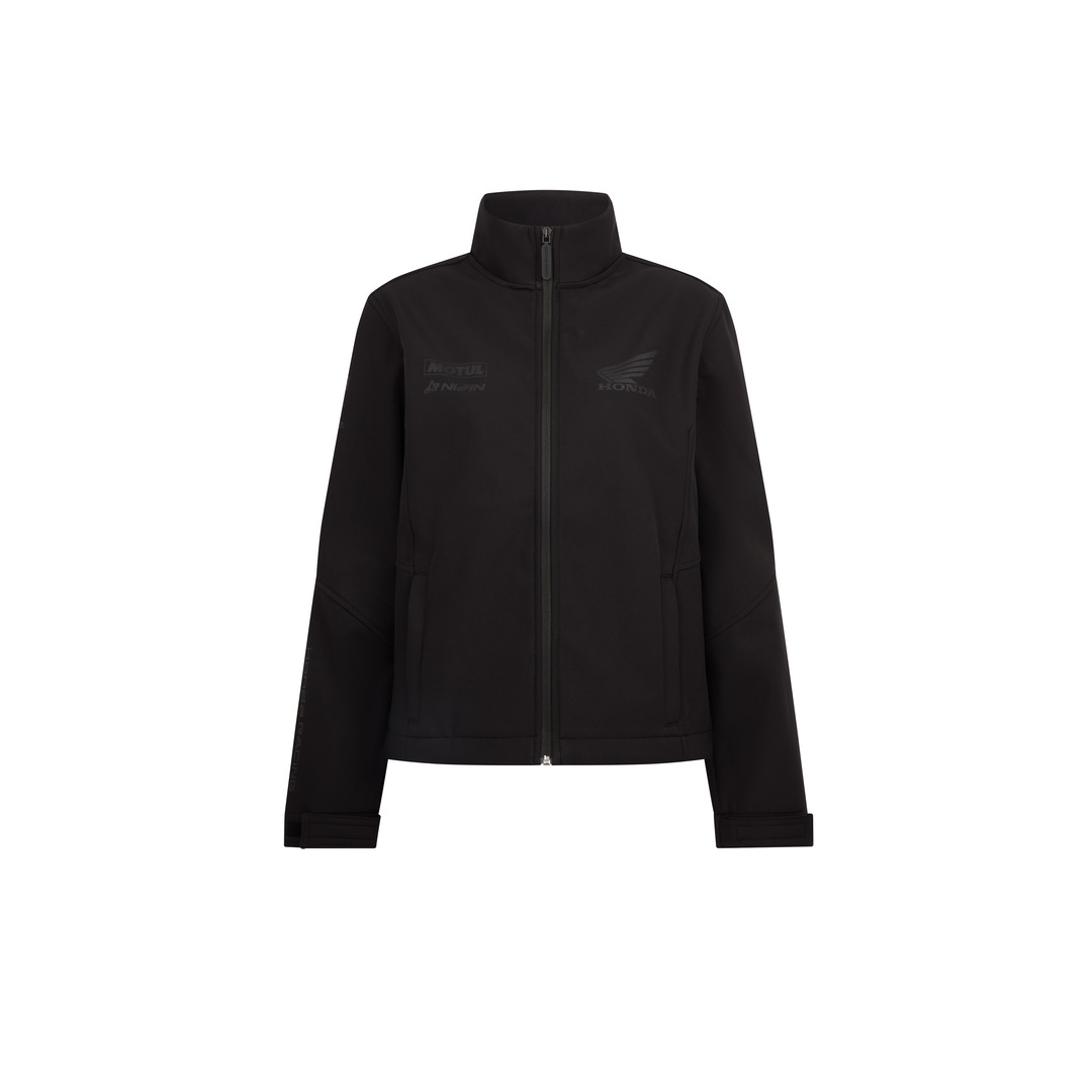Honda BSB Softshell Jacket Black Ladies